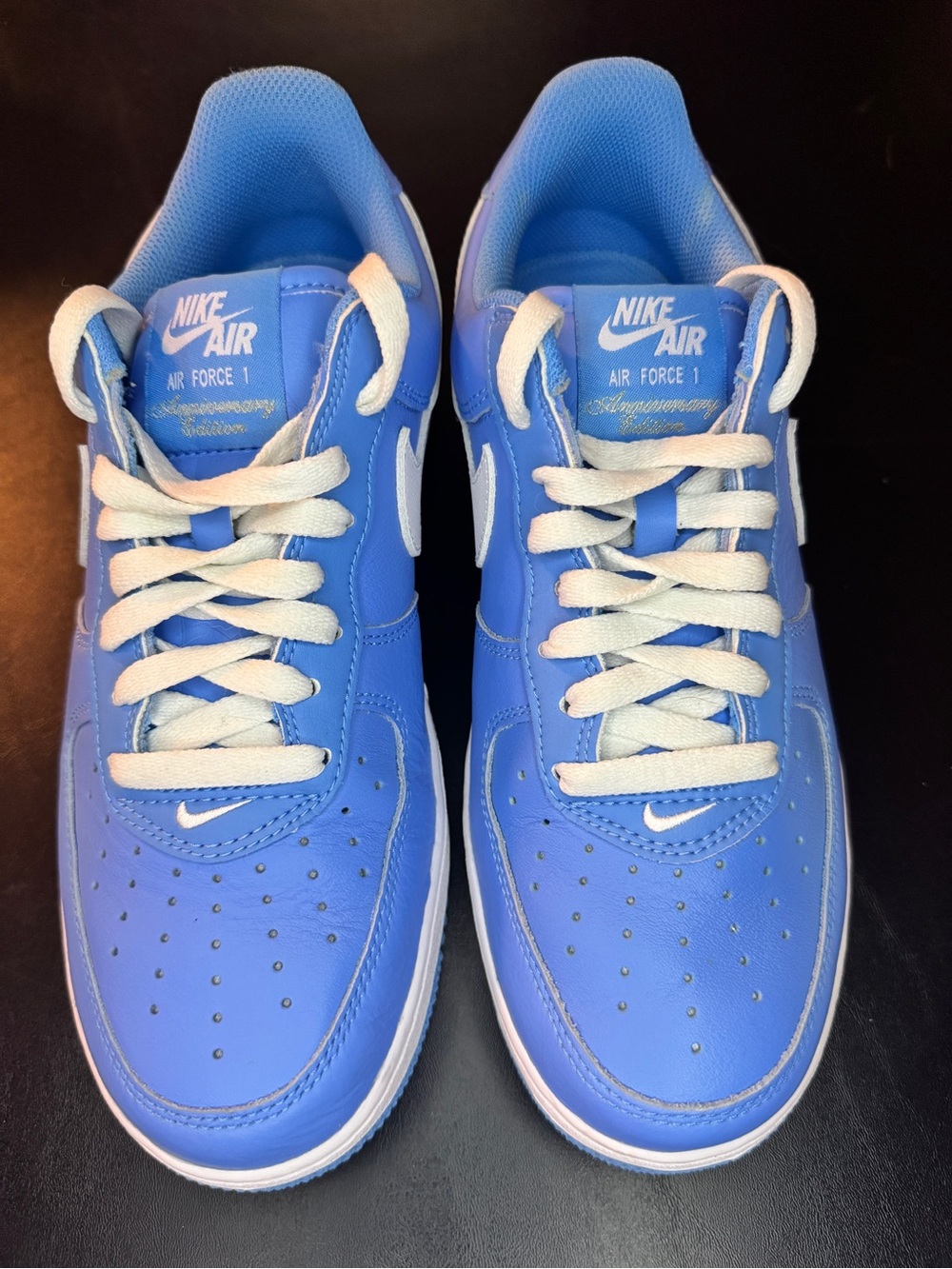 EXCELLENT- Nike Air Force 1 Low Color of the Month University Blue M 8.5/W 10